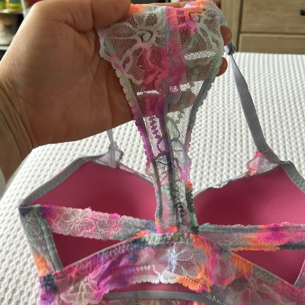 Victoria's Secret Multicolor Lace Bra - Picture 2 of 10